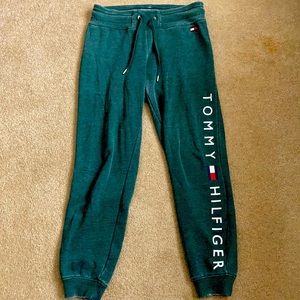 WORN ONCE factory distressed Tommy Hilfiger jogger